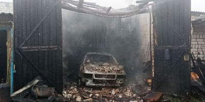 Мужчине позвонили соседи и сказали, что горит его гараж. В борьбе с огнем владелец очень пострадал