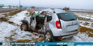 Смертельная авария на трассе под Сморгонью: Renault выехал со второстепенной прямо под фуру