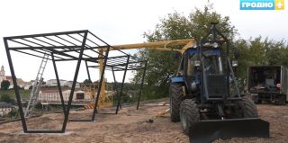 Каким будет новый сквер на улице Дарвина в Гродно?