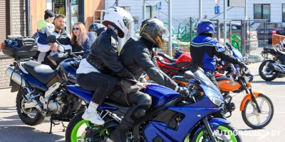 ГАИ по всей Беларуси взяла на особый контроль мотоциклистов