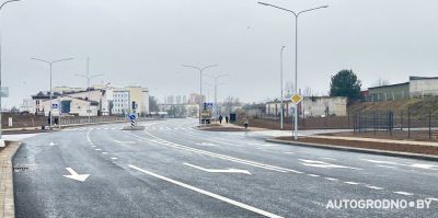 К Новому году в Гродно планируют открыть новую дорогу между Дубко и Курчатова. Посмотрели, как она выглядит