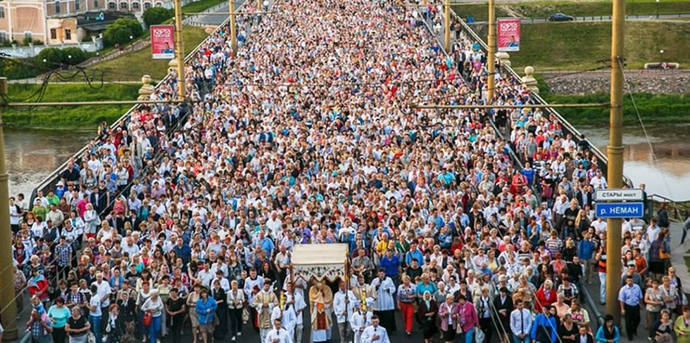 Сегодня в Гродно состоится крестный ход: какие улицы перекроют