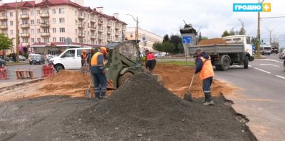 Улицу Мостовую расширяют в Гродно