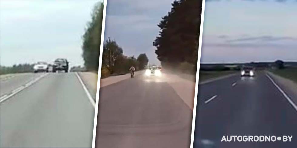 Что происходит на дорогах вблизи Гродно: 2 дня и 3 опасных выезда на встречку