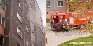В Гродно соседи подумали, что горит дом и вызвали МЧС. А ведь кто-то просто делает ремонт