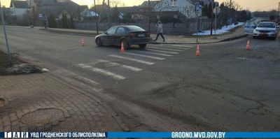 В Южном сбили мужчину на переходе. Он в больнице
