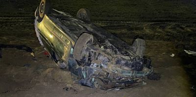 19-летний водитель перевернулся на крышу – пострадал пассажир. Подробности вечерней аварии в Гродно