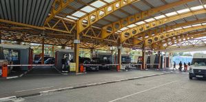 Польша стала быстрее пропускать машины из Беларуси, но очереди все еще большие