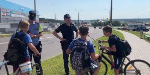 Участковые с инспекторами ГАИ вышли в рейд в Южный и Ольшанку. Все из-за сложной дорожной обстановки