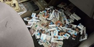 На литовской границе разрезали очередную белорусскую легковушку