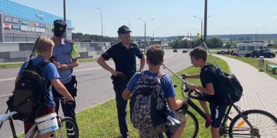 Участковые с инспекторами ГАИ вышли в рейд в Южный и Ольшанку. Все из-за сложной дорожной обстановки